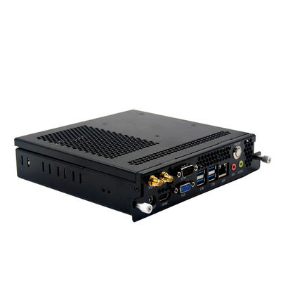 Dual Core1037U OPS MINI PC Fanless With RS232 COM Onboard 4GB RAM